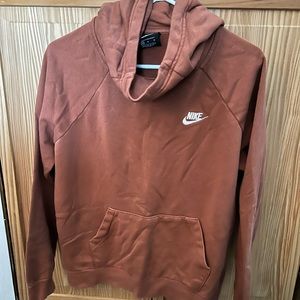 Womens Nike sweatshirt. Burnt orange color